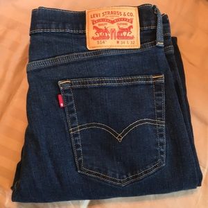 Levi’s 514 straight fit 34x32